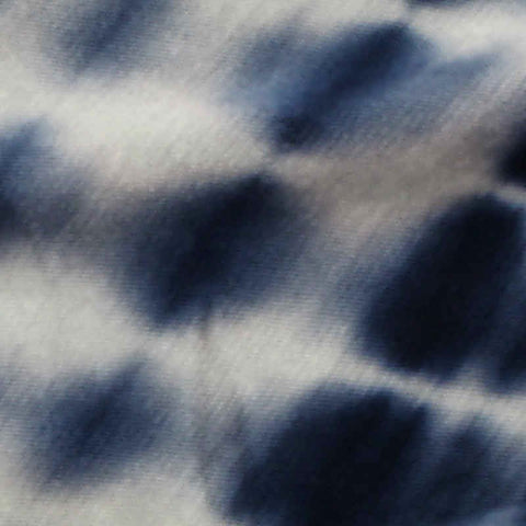 Indigo Abstract Jersey Knit, Viscose