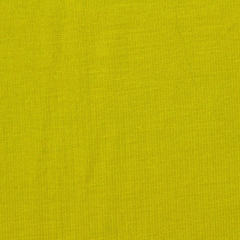 Viscose Stretch Jersey Knit Fabric, 193 gsm, 185 cm — Yellow