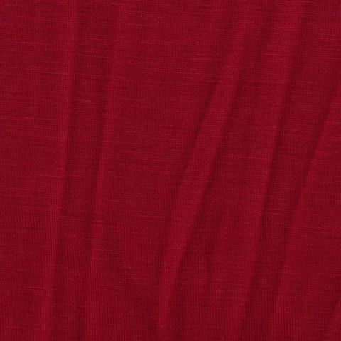 Viscose Stretch Jersey Knit Fabric, 169 gsm, 170 cm — Red