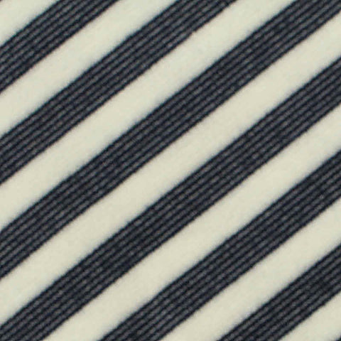 Navy Stripe Ponte Knit, Poly-Viscose