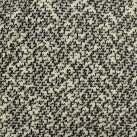 Black Marl Chunky Knit, Cotton-Poly, 172 gsm, 182 cm