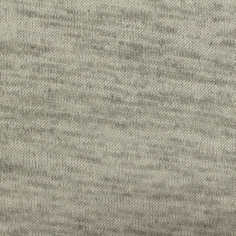 Light Grey Heathered-Marl Chunky Knit, Polyester, 160 gsm