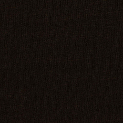 Slub 100% Cotton French Terry Fabric, 180 gsm, 185 cm — Brown