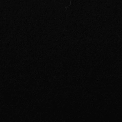 100% Polyester Knit Fabric, 460 gsm, 155 cm — Black