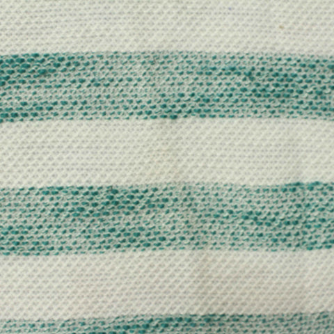 Teal Stripes Chunky Knit, Polyester