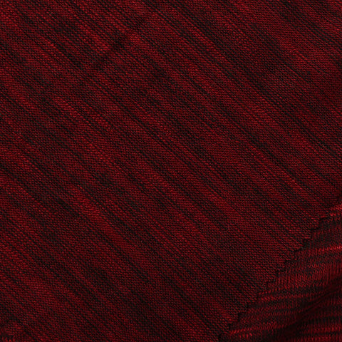 Red Marl Chunky Knit, Viscose-Poly, 208 gsm, 160 cm, ref EF-219866
