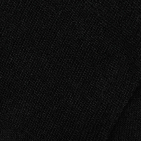Polyester Stretch Chunky Knit Fabric, 180 gsm, 150 cm — Black