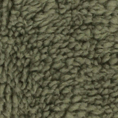 Brushed 100% Polyester Chunky Knit Fabric, 454 gsm, 170 cm — Green