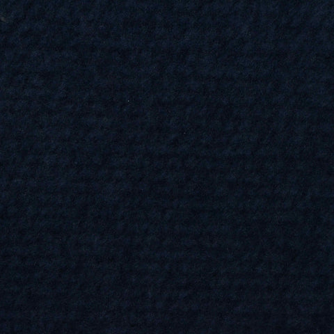 100% Polyester Chunky Knit Fabric, 300 gsm, 166 cm — Navy