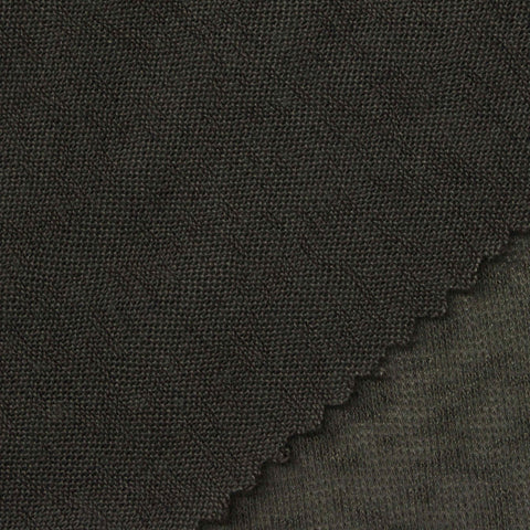 100% Polyester Chunky Knit Fabric, 160 gsm, 170 cm — Green