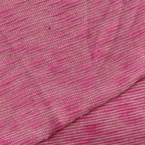 Pink Marl Chunky Knit, Cotton-Poly, 200 gsm