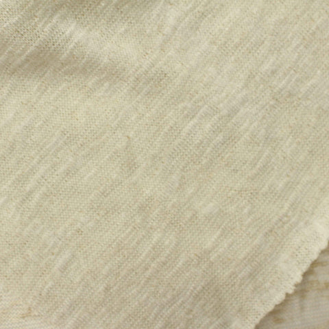 Viscose Polyester Chunky Knit Fabric, 140 gsm, 150 cm — Beige