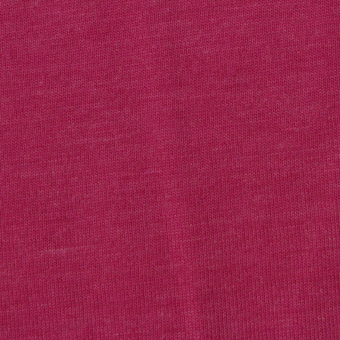Polyester Cotton Jersey Knit Fabric, 124 gsm, 155 cm — Pink