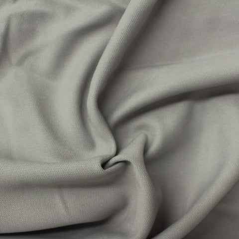 100% Polyester Knit Fabric, 190 gsm, 160 cm — Grey