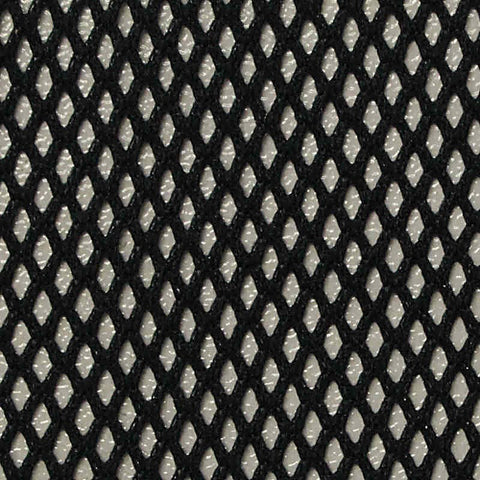 100% Polyester Warp Knit Fabric, 60 gsm, 170 cm — Black