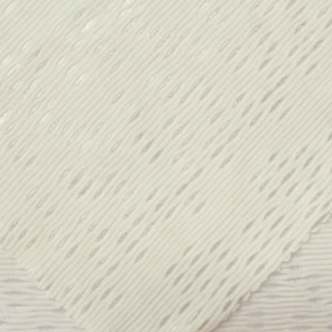 Off-White Fine-Dash Jacquard, Polyester