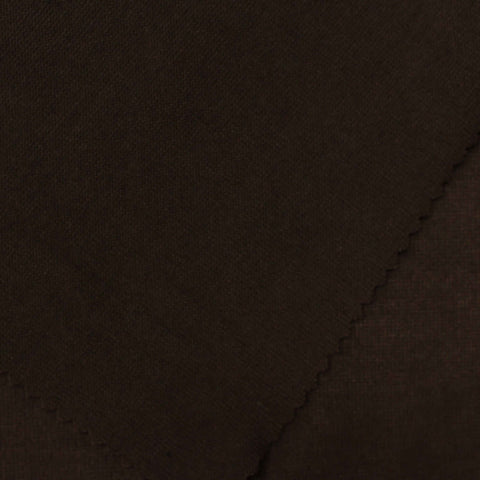 Polyester Stretch Jersey Knit Fabric, 200 gsm, 140 cm — Brown