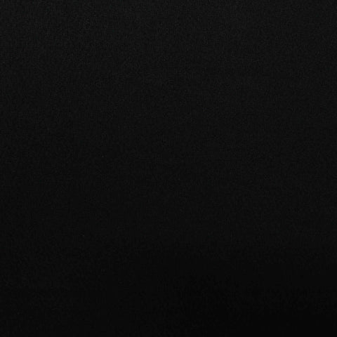 100% Polyester Birdseye Knit Fabric, 138 gsm, 165 cm — Black