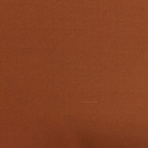 Polyester Stretch Linen-Look Fabric, 244 gsm, 160 cm — Brown
