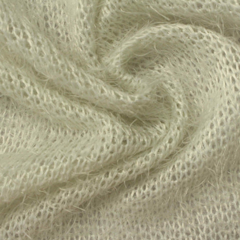 100% Polyester Chunky Knit Fabric, 225 gsm, 145 cm — Beige