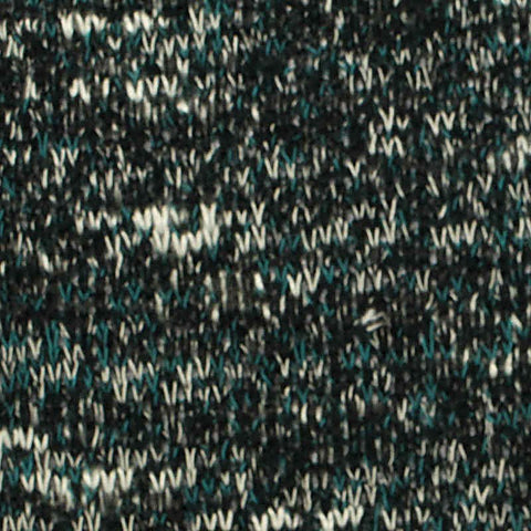 Black Fine-Marl Chunky Knit, Poly-Viscose