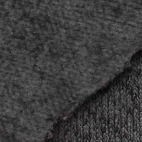 Dark Grey Marl Knit, Polyester, 325 gsm