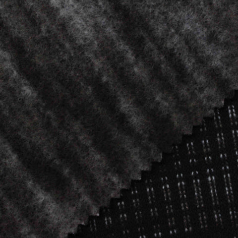 Jacquard 100% Polyester Jersey Knit Fabric, 310 gsm, 160 cm — Grey