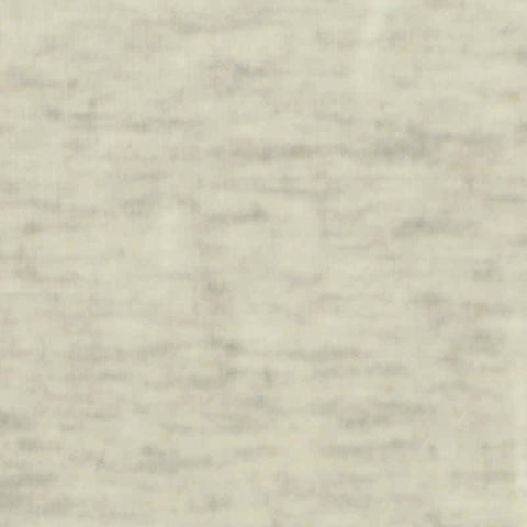 Light Grey Marl Jersey Knit, Cotton-Poly, 110 gsm