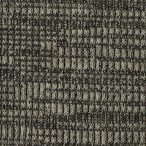 Light Grey Vertical-Band Rib Knit, Polyester