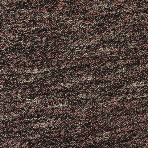 Dark Brown Marl Chunky Knit, Poly-Viscose, 210 gsm