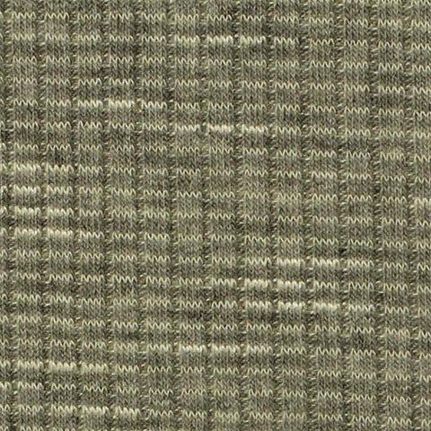 Green Marl Rib Knit