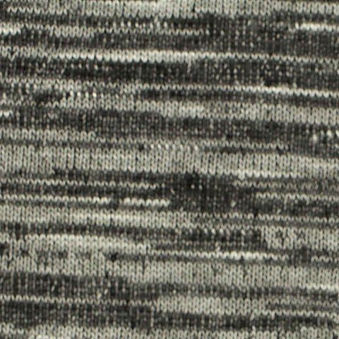 Grey Marl Chunky Knit, Viscose-Poly, 175 gsm