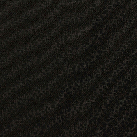 Yarn-Dyed Polyester Cotton French Terry Fabric, 235 gsm, 160 cm — Brown