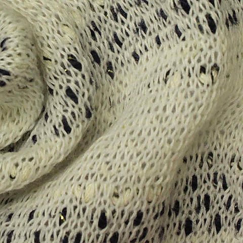 Cream Bands Chunky Knit