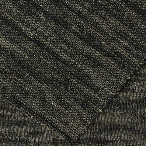 Dark Grey Marl Chunky Knit, 170 gsm