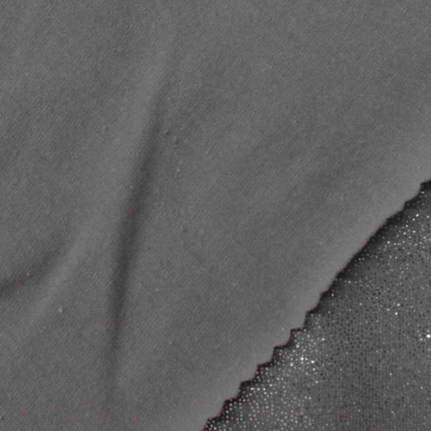 Cotton Polyester Knit Fabric, 184 gsm, 155 cm — Grey