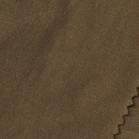 100% Cotton Jersey Knit Fabric, 134 gsm, 155 cm — Khaki, ref EF-222735