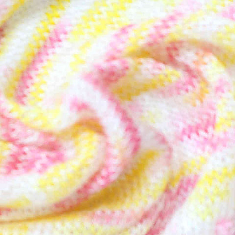 Pink Heathered-Marl Chunky Knit, Polyester
