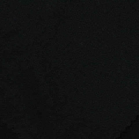 100% Polyester Jersey Knit Fabric, 119 gsm, 170 cm — Black