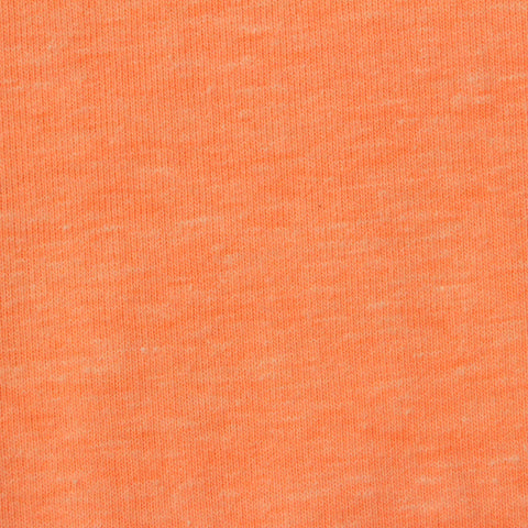 Orange Marl Jersey Knit, Cotton-Poly, 160 gsm