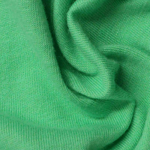 Polyester Viscose Jersey Knit Fabric, 135 gsm, 170 cm — Green