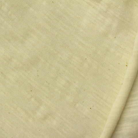 Light Yellow Marl Jersey Knit, Cotton
