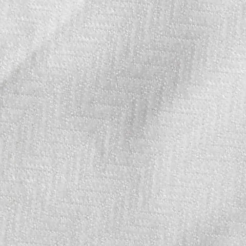 White Herringbone Jersey Knit, Polyester