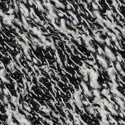 Black Animal Print Jacquard