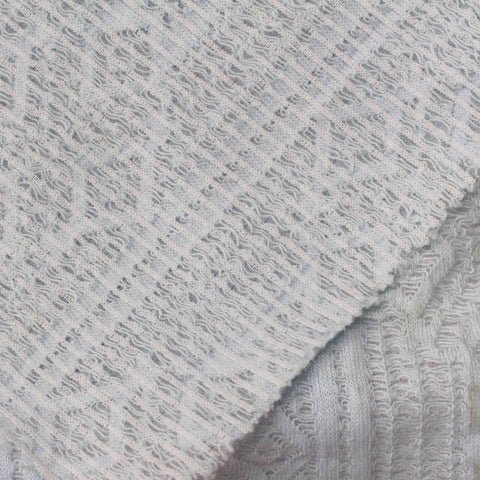 Grey Geometric Jacquard, Cotton-Poly
