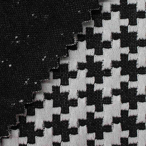 Black Flecks Jacquard
