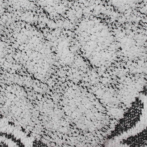 Black Abstract-Animal Print Jacquard