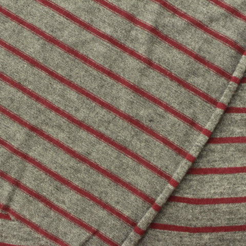 Red Stripes Jersey Knit