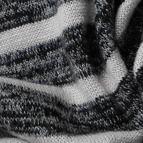 Grey Marl Knit, Viscose-Poly, 259 gsm