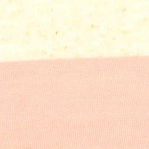 Light Pink Horizontal-Stripe Rib Knit